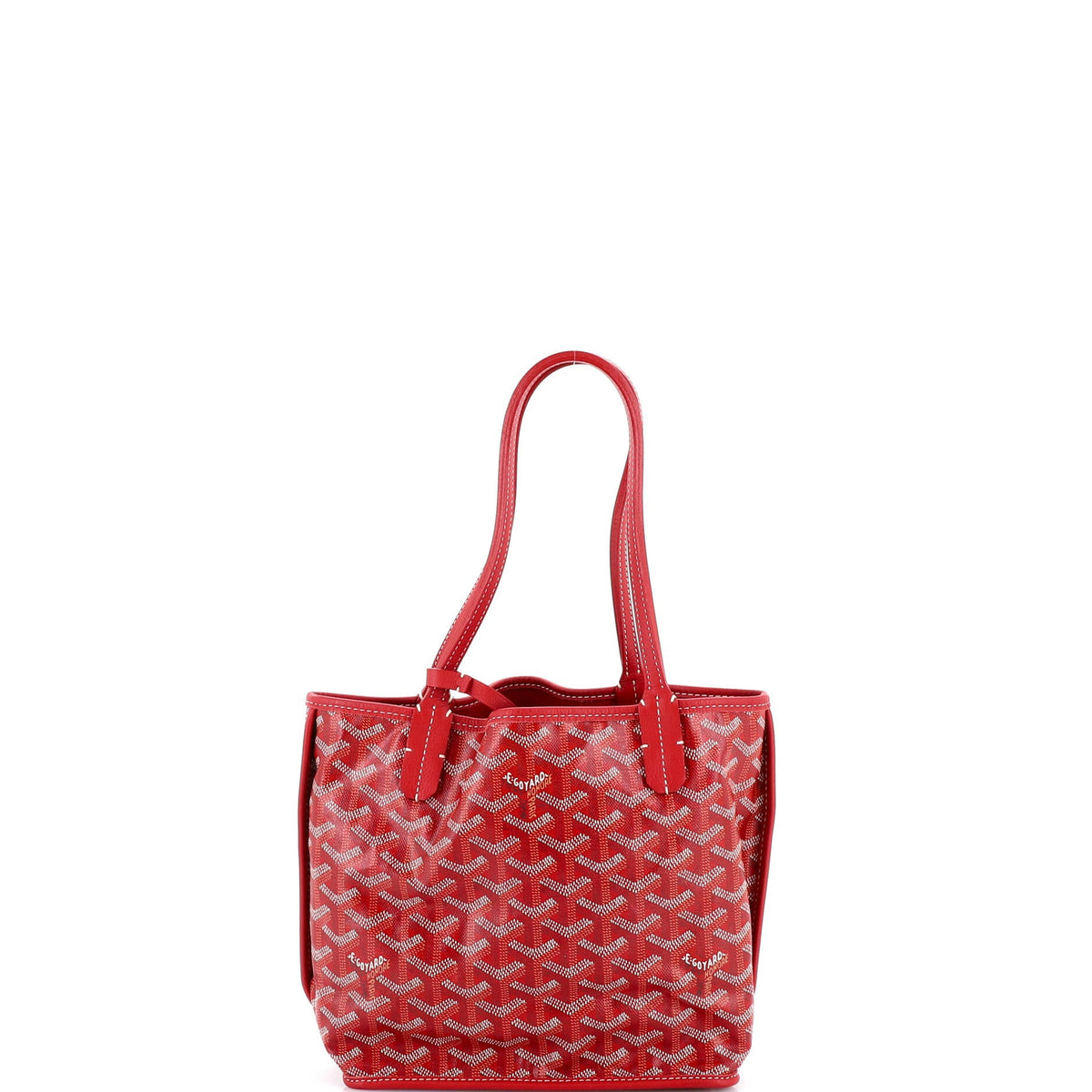 Goyard GOYARD Anjou Reversible Tote Coated Canvas Mini