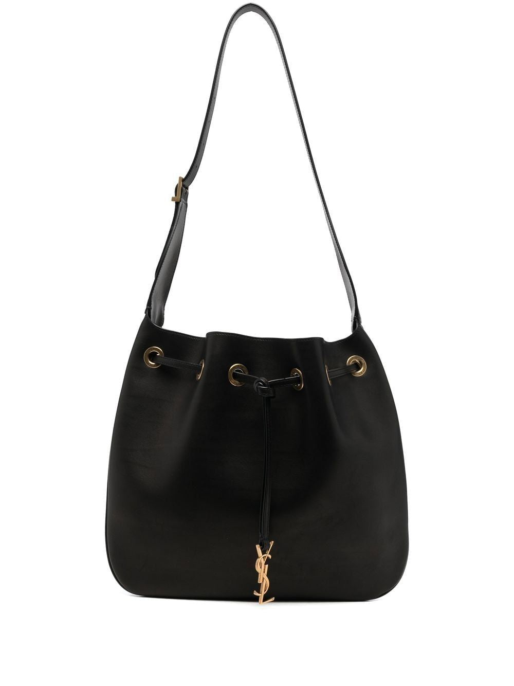 Saint Laurent Women's Paris Vii Medium Hobo Bag in Nero | 697918AAAMD