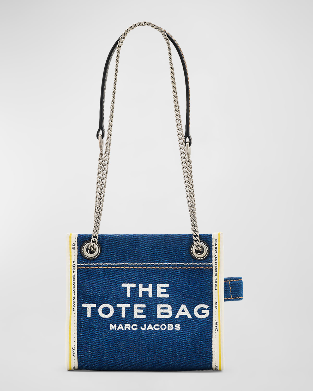 Marc Jacobs The Denim Chain Crossbody Tote Bag
