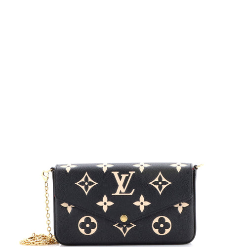 Felicie Pochette Bicolor Monogram Empreinte Giant