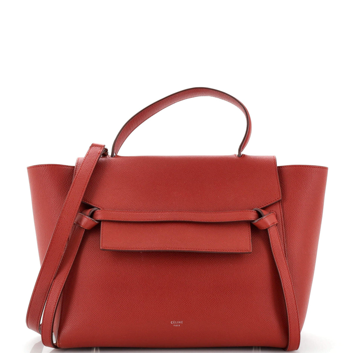 Celine CELINE Belt Bag Textured Leather Mini