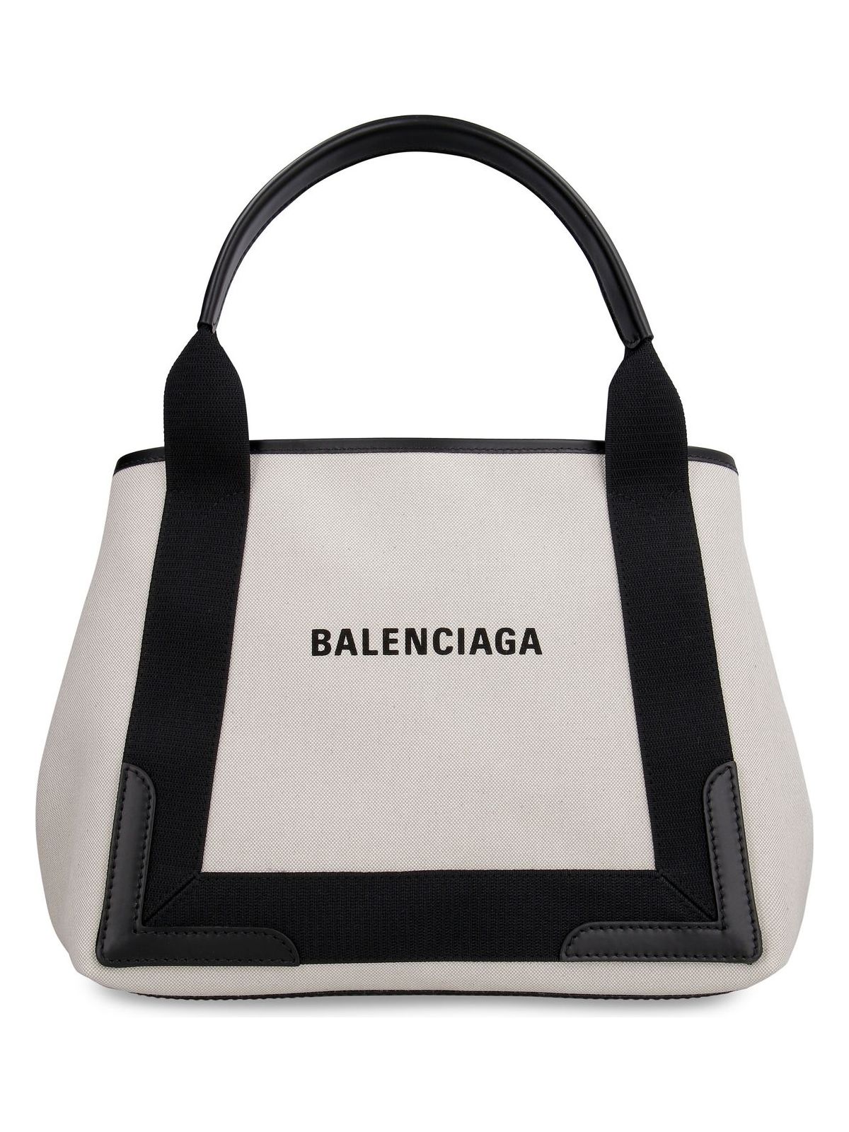 Balenciaga Navy Cabas S Bag in Beige | 339933 Color 2HH3N Color 9260