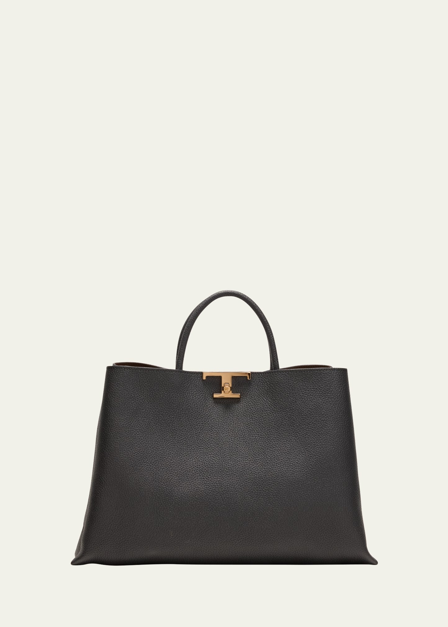 Tod's Calf Leather Top-Handle Bag