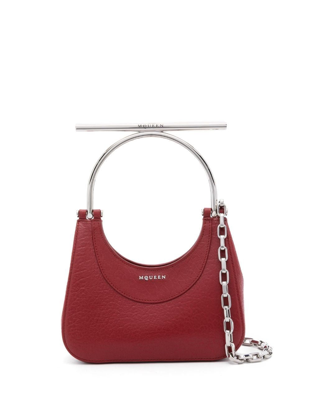 Alexander Mcqueen Women's Mini T Bar Bag in Redsilv | 8035251VDBB