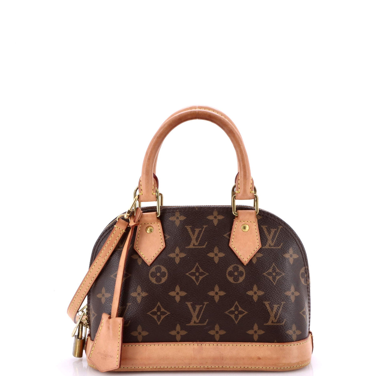 Louis Vuitton Alma Handbag Monogram Canvas BB