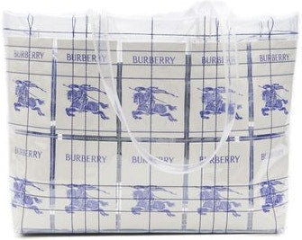 Burberry Men's Transparent Design Logo Tag Bag | Size UNI | 8079639A4151