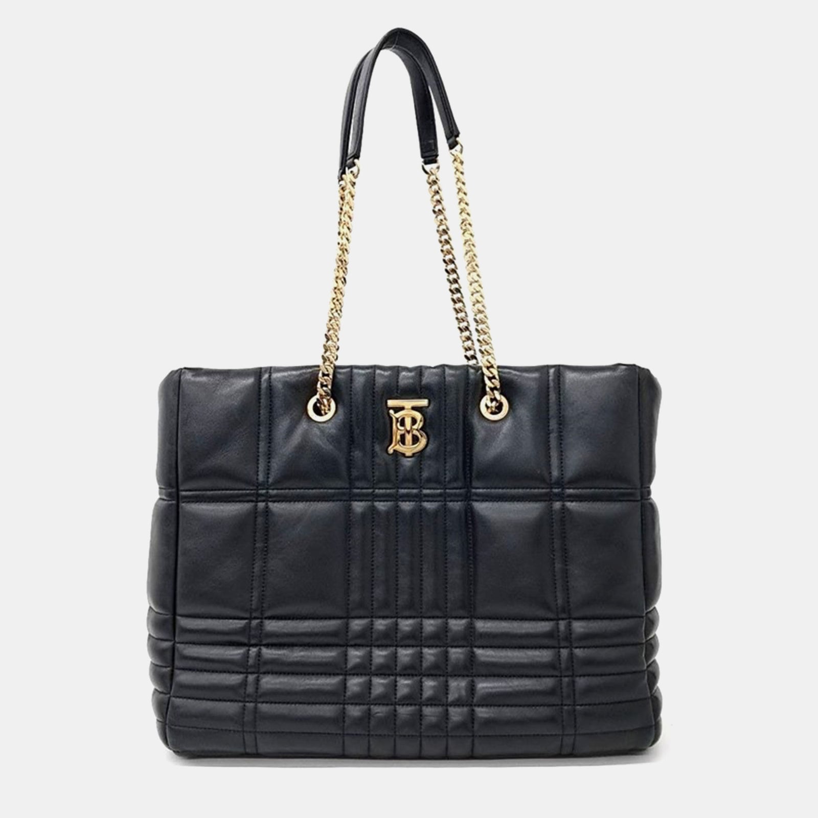 Burberry Black Leather Lola Shoulder Bag