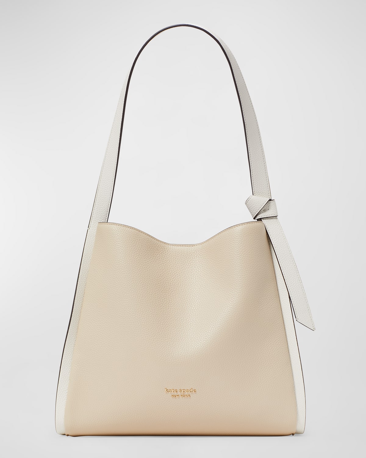 Kate Spade New York grand sac bandoulière en cuir grainé knott