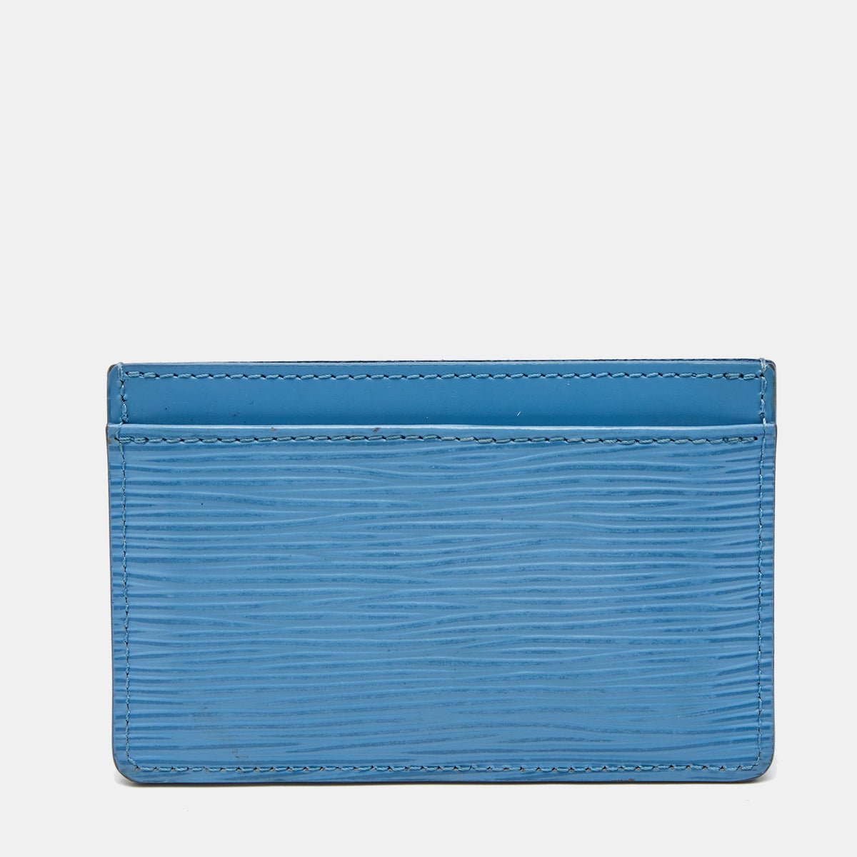 Louis Vuitton Bleuet Epi Leather Business Card Holder