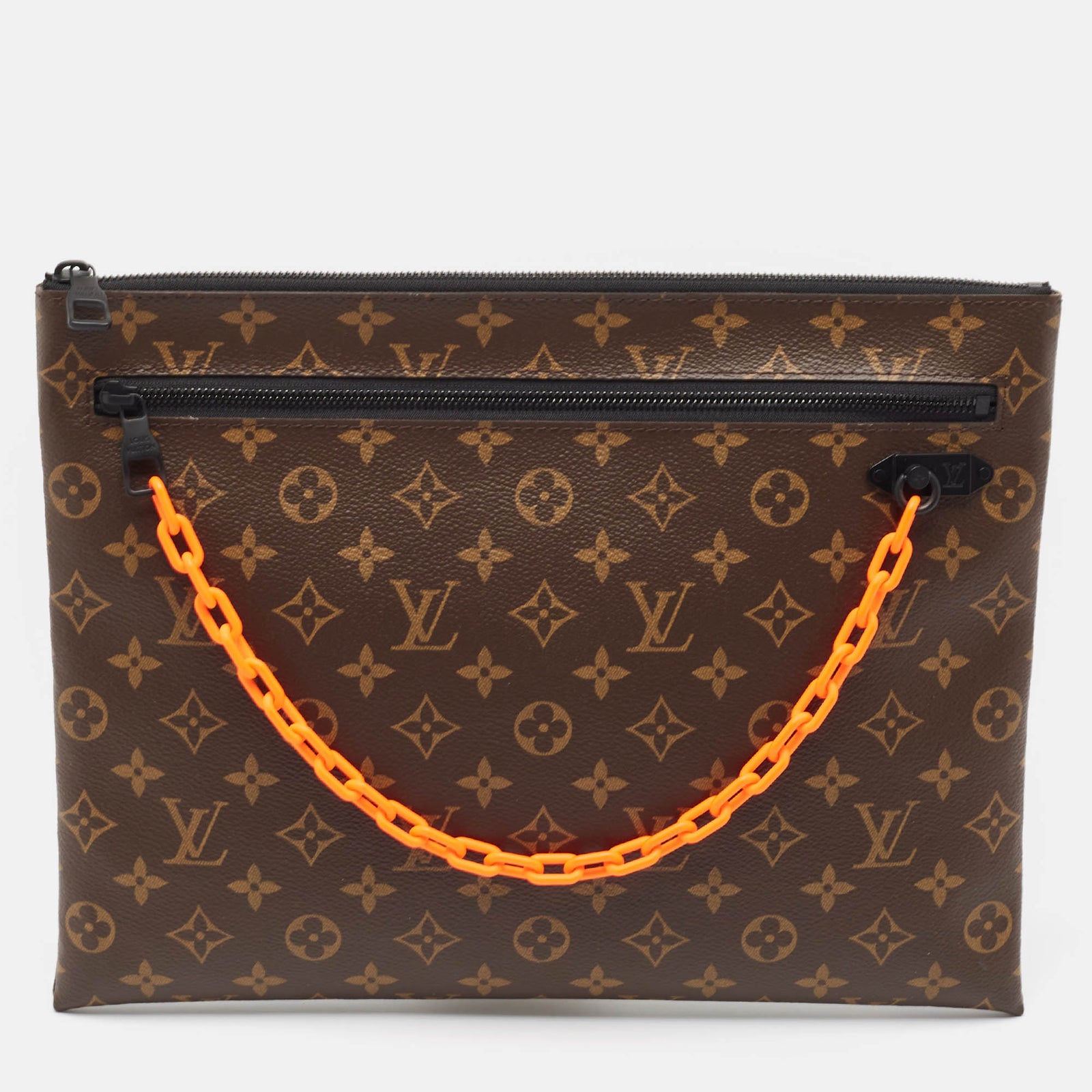 Louis Vuitton Pochette „Solar Ray“ im A4-Format aus Canvas mit Monogramm