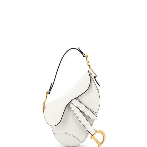 Saddle Handbag Leather Mini
