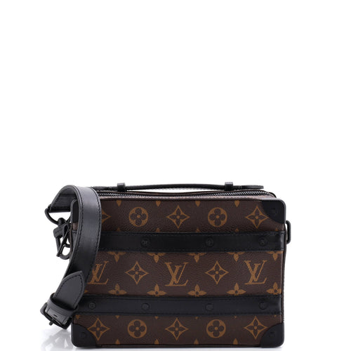 Handle Soft Trunk Bag Macassar Monogram Canvas