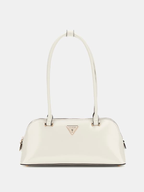 Guess Arnela Patent Shoulder Bag