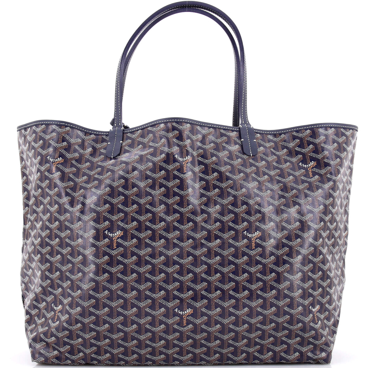 Goyard GOYARD Saint Louis Tote Coated Canvas GM