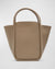 Calf Leather Shopping Tote Bag