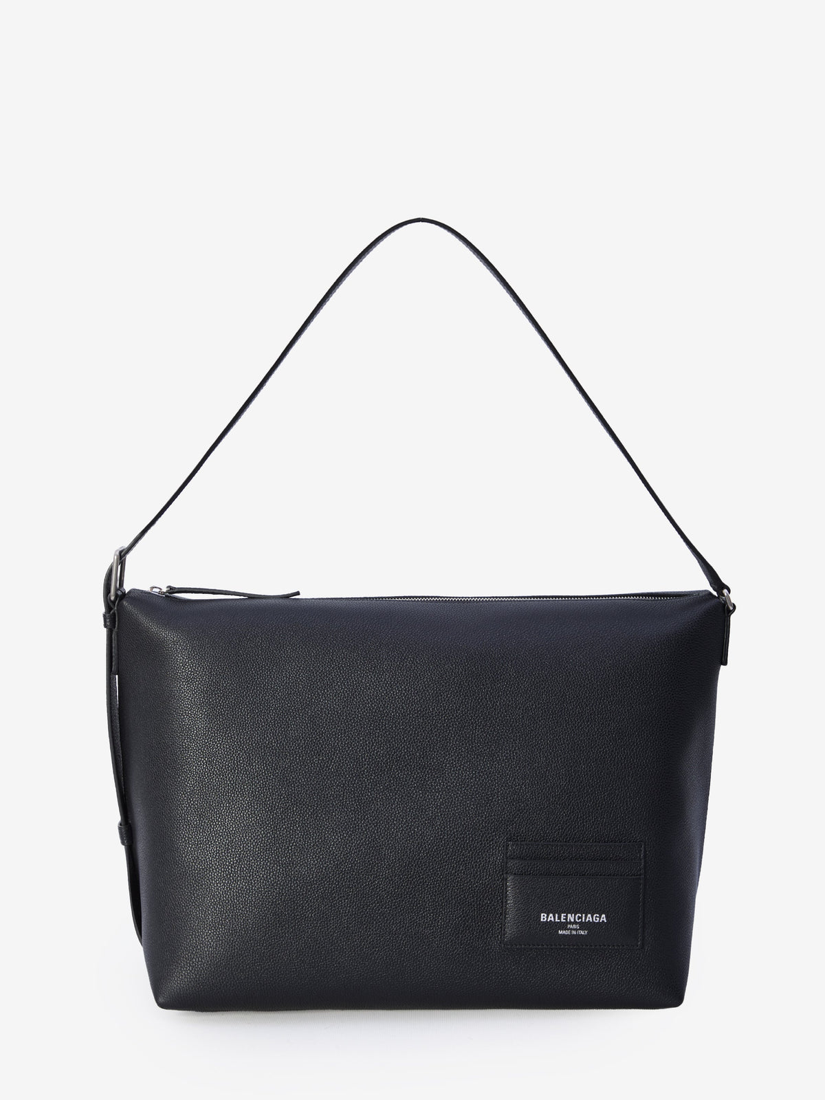 Balenciaga Men's New Hobo Messenger L in Black | 8062472ABCC