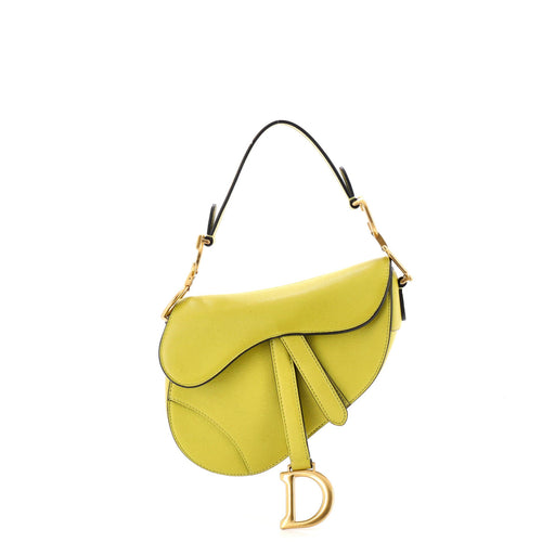 Saddle Handbag Leather Mini