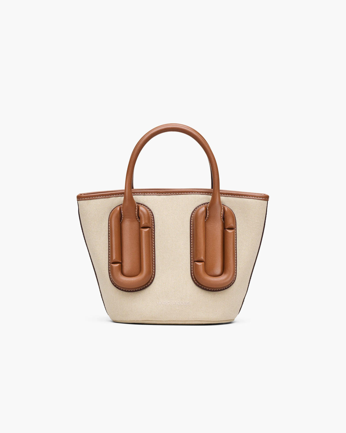 Marc Jacobs Marc Jacobs Babe Small Tote In Canvas in Beige/Argan Oil