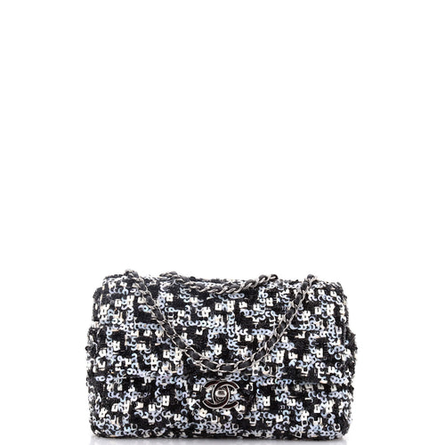 CHANEL Flap Bag Sequins Mini