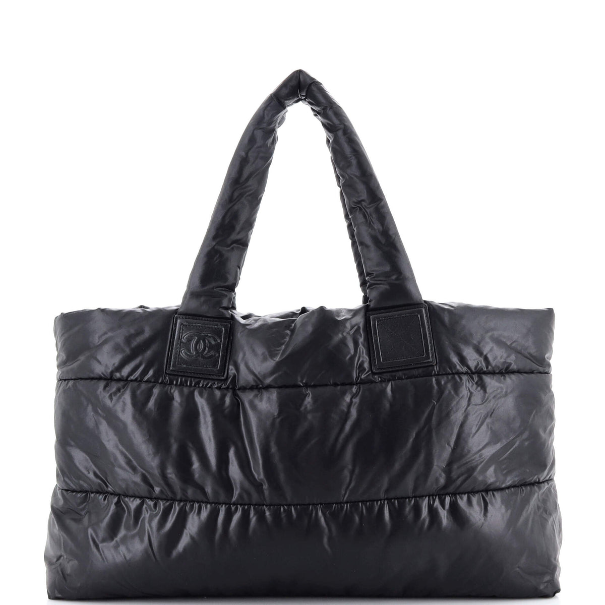 Chanel CHANEL Coco Cocoon Reversible Tote Quilted Nylon Large