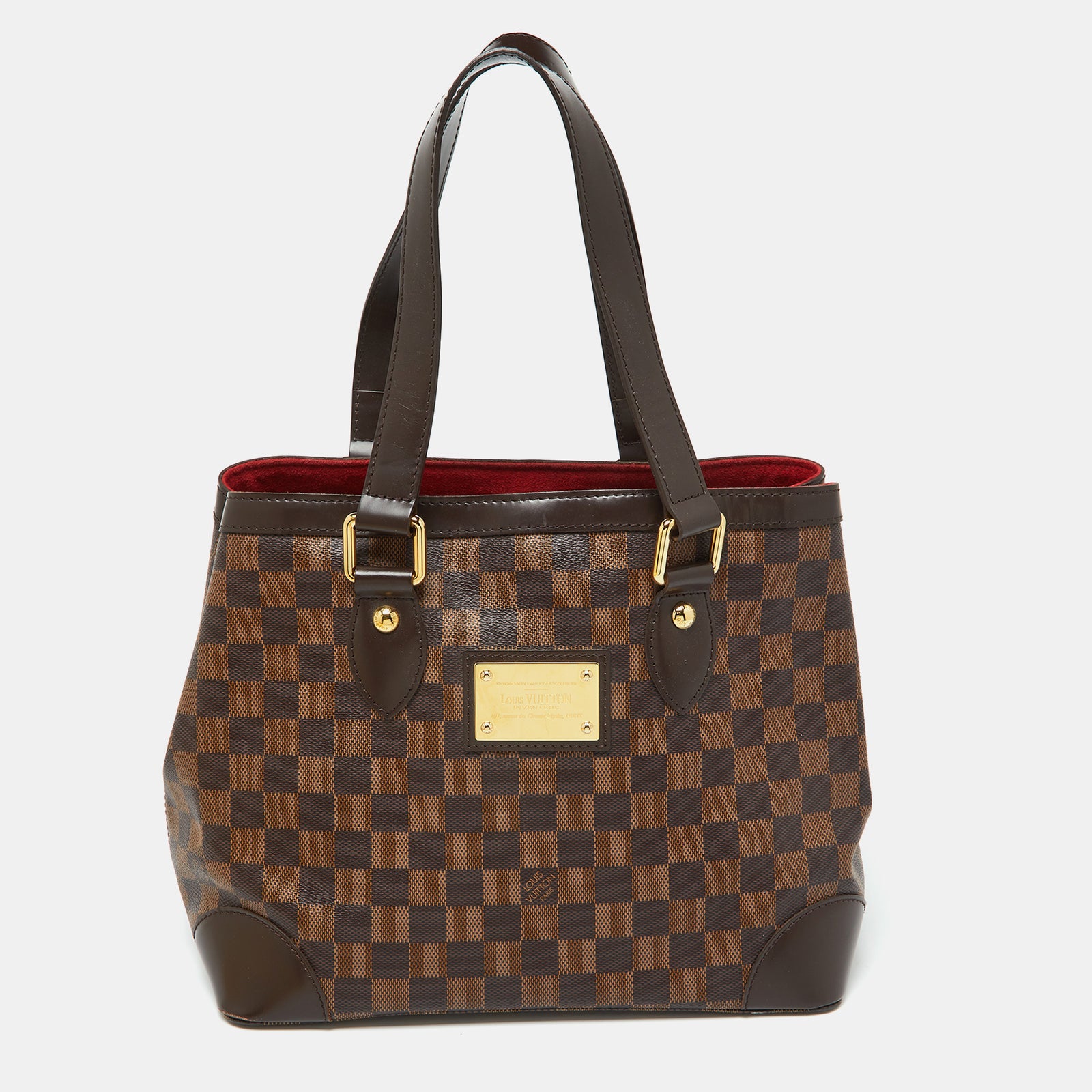 Louis Vuitton Sac Hampstead PM en toile Damier Ebene