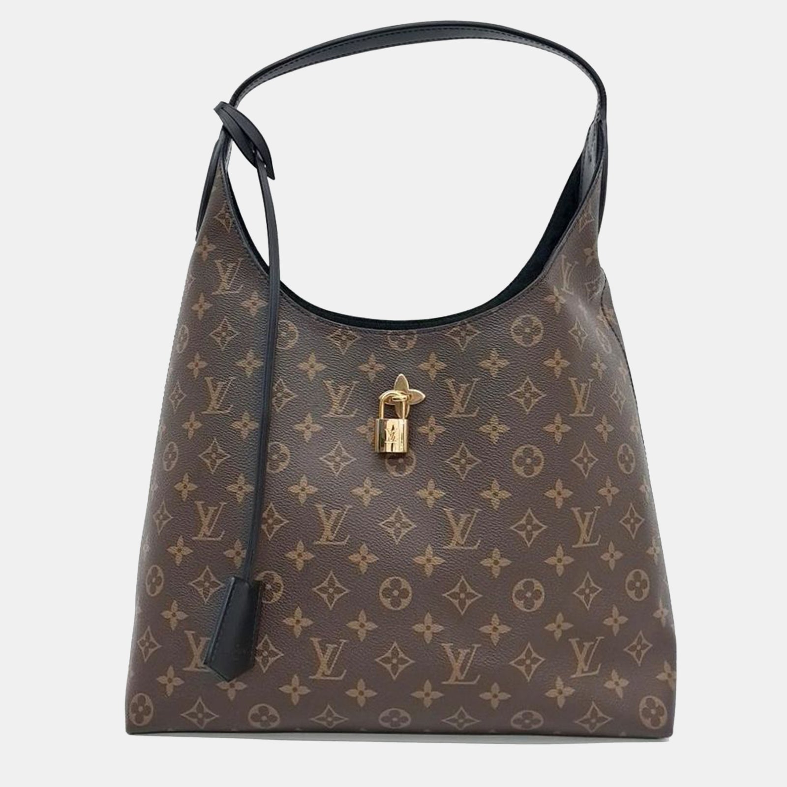 Louis Vuitton Hobo-Tasche mit Blumenmuster