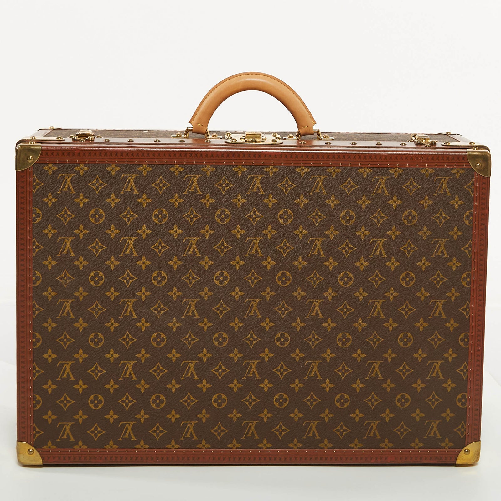 Louis Vuitton Koffer Alzer 60 aus Canvas mit Monogramm