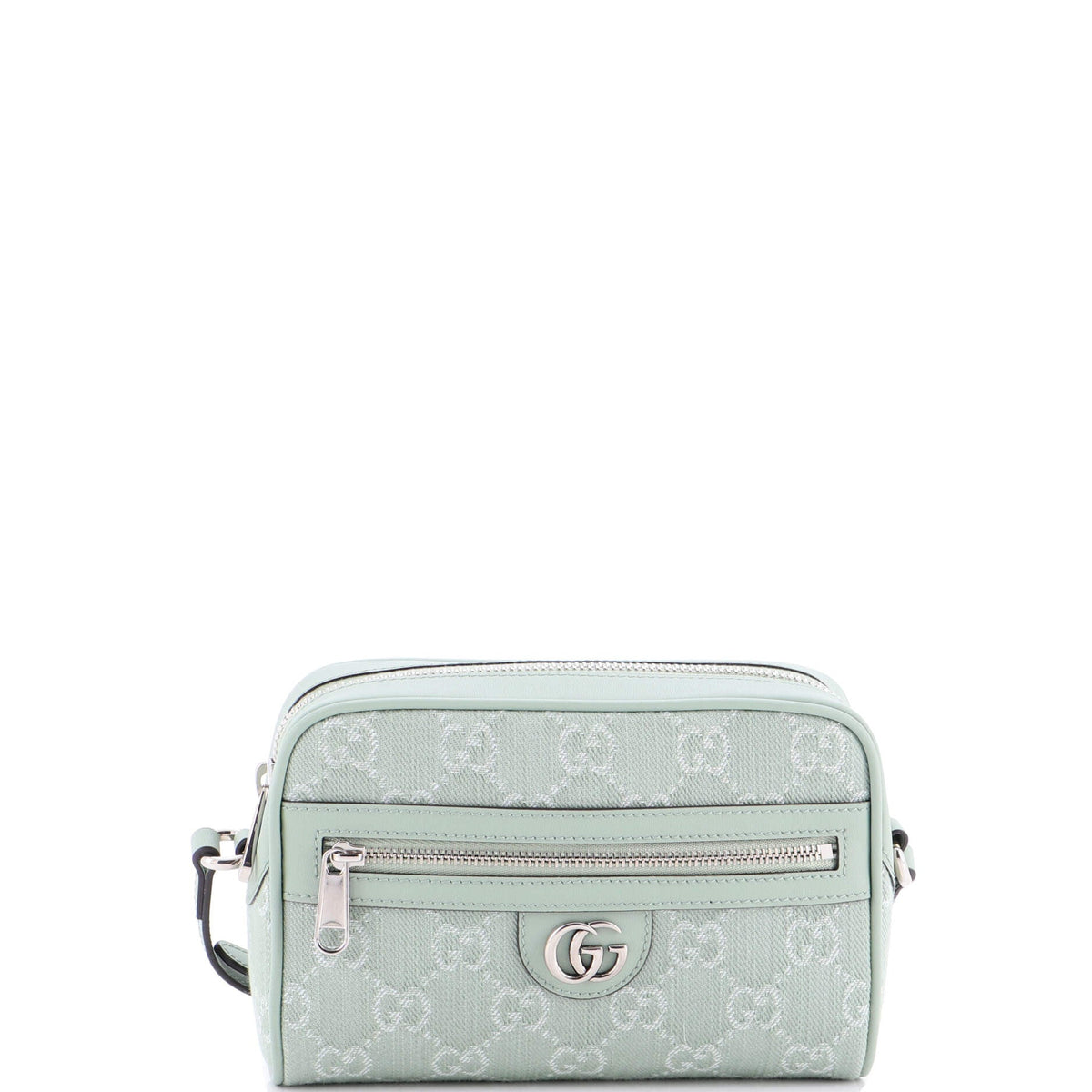 Gucci GUCCI Ophidia Shoulder Bag NM GG Denim and Leather Mini