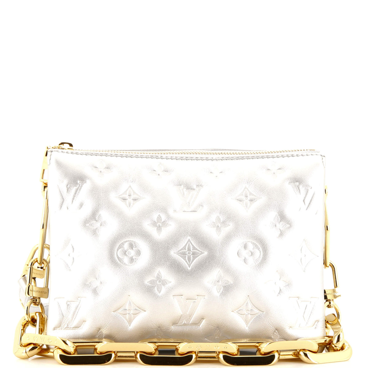 Louis Vuitton Coussin Bag Monogram Embossed Lambskin BB