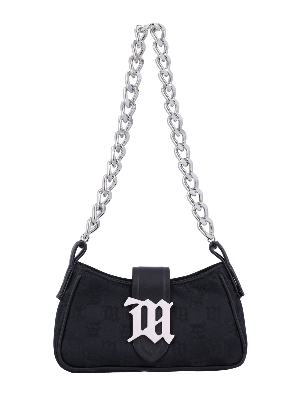 Misbhv Women's Monogram Mini Shoulder Bag in Black | 24A241A403 Color BLACK
