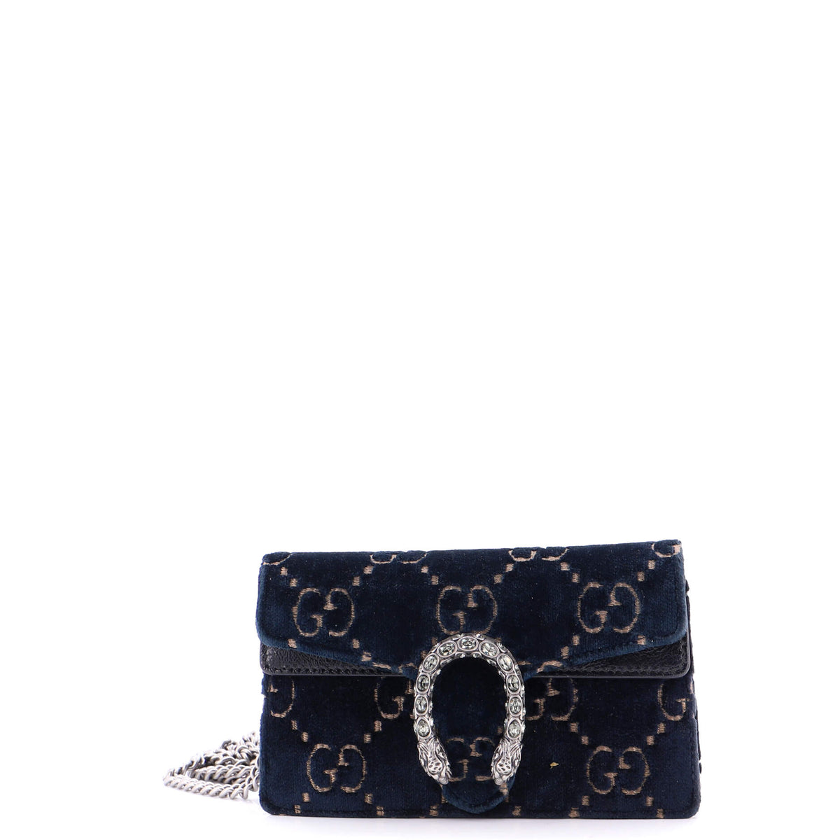 Gucci GUCCI Dionysus Bag GG Velvet Super Mini