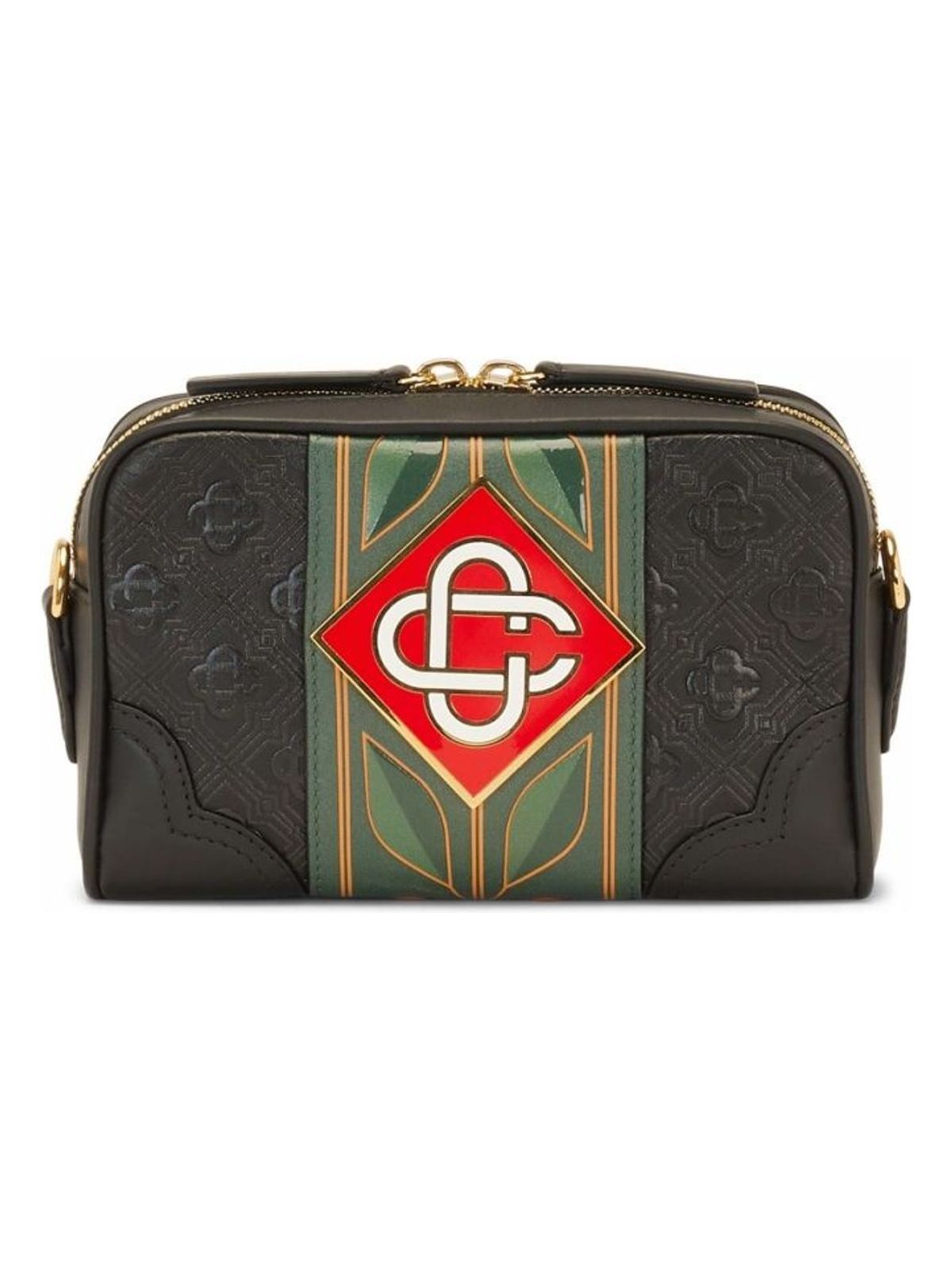 Casablanca Men's Crossbody Bag in Blacklaurl | BAG00202