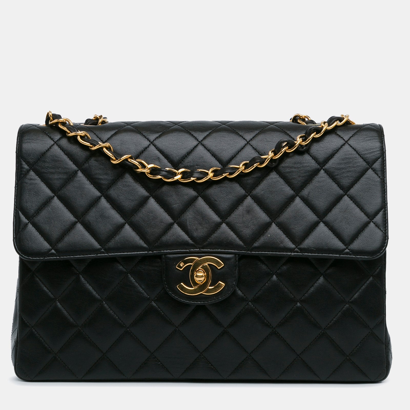 Chanel Jumbo Classic Lammfell Einzelklappe