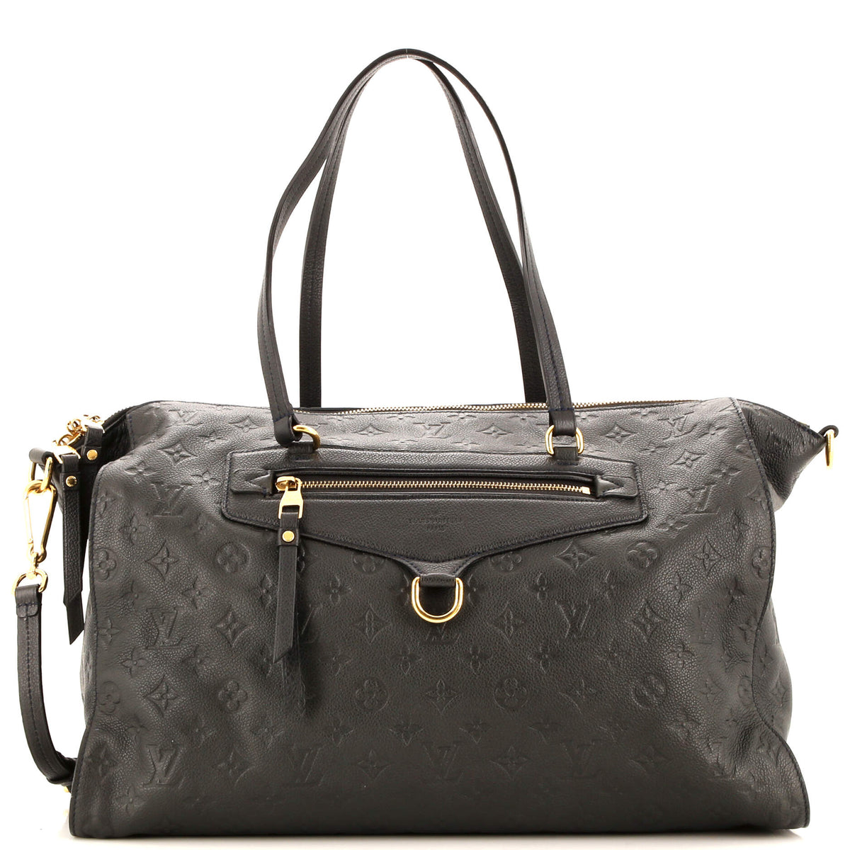 Louis Vuitton Lumineuse Handbag Monogram Empreinte Leather GM