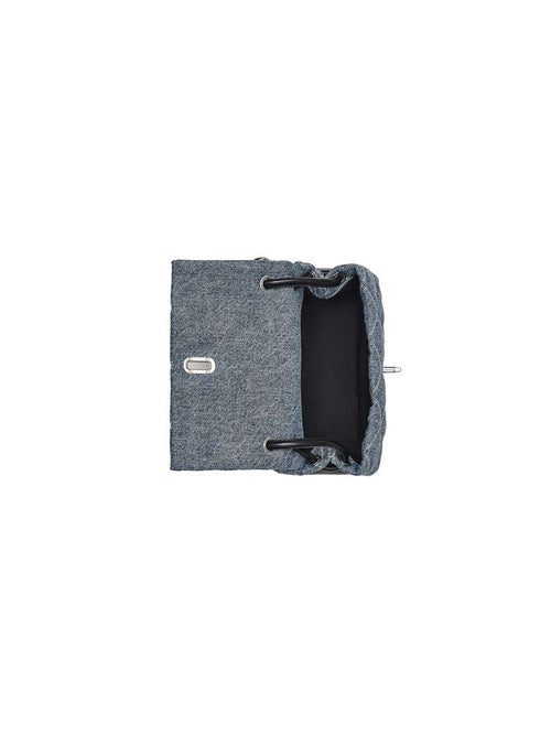 Marc Jacobs Shoulder Bag Cotton Denim - Blue