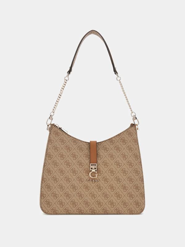 Guess Zamira 4G Logo Shoulder Bag