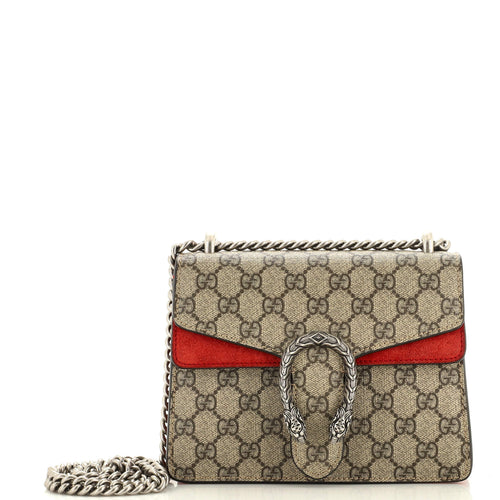 GUCCI Dionysus Bag GG Coated Canvas Mini