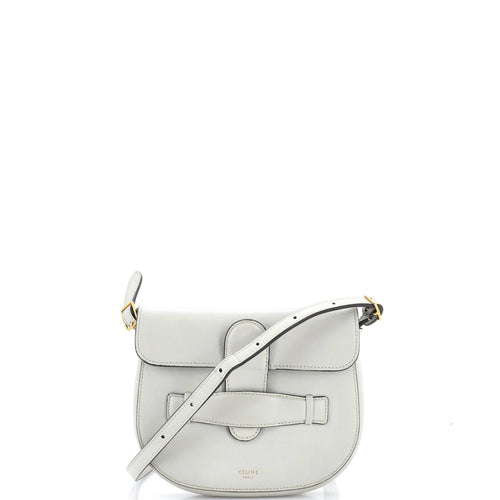 CELINE Symmetrical Shoulder Bag Leather Mini