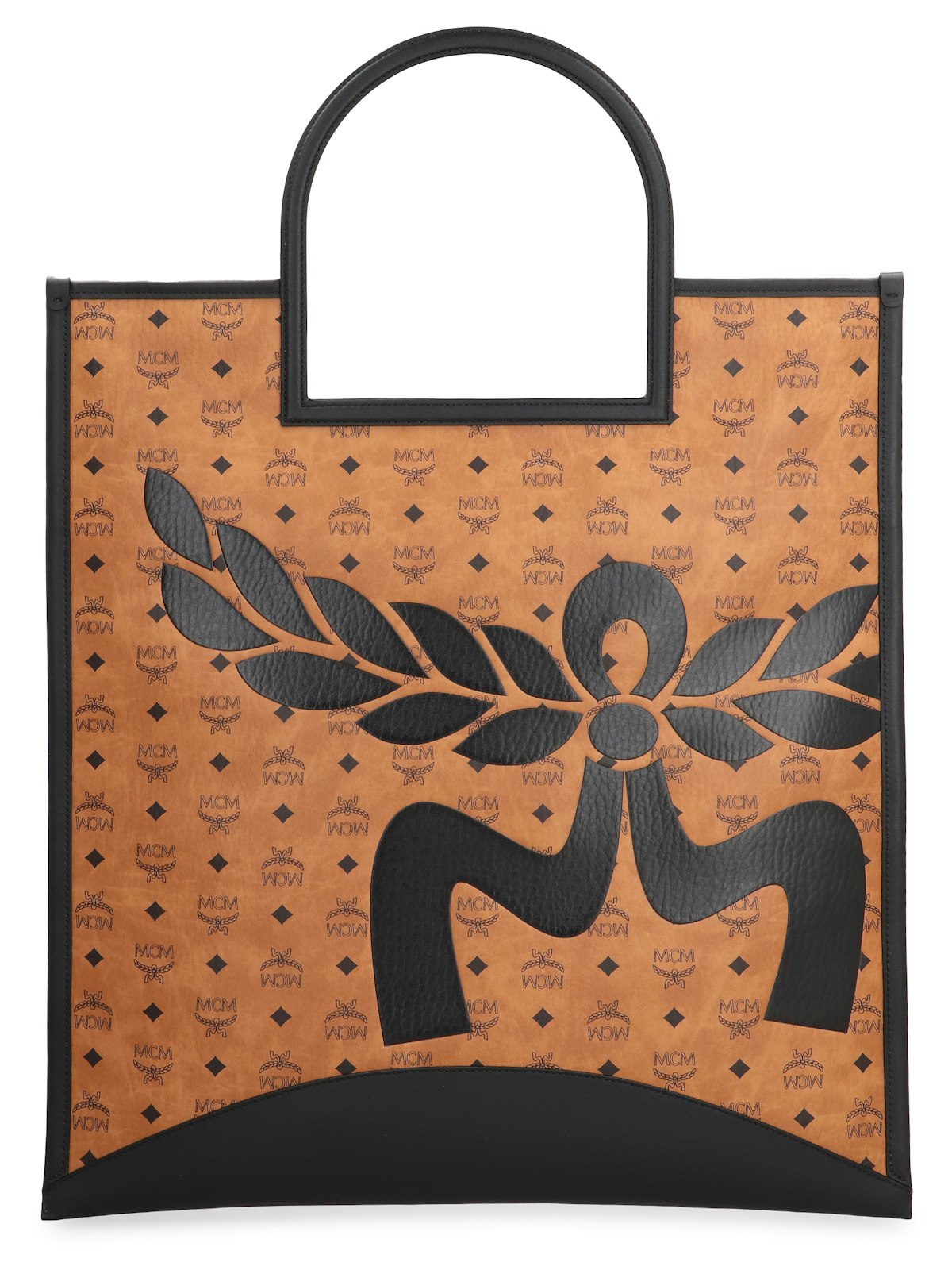 Mcm Women's X-Large Aren Tote in Saddle Brown | MWTESTA04 Color CO