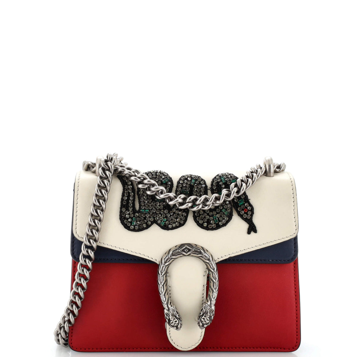 Gucci GUCCI Dionysus Bag Embellished Leather Mini