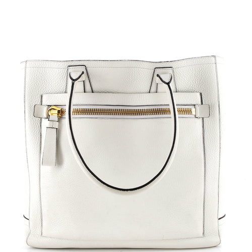 TOM FORD Summer Tote Pebbled Leather Large