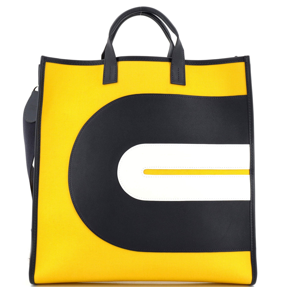 Hermès Record Bag Toile and Swift