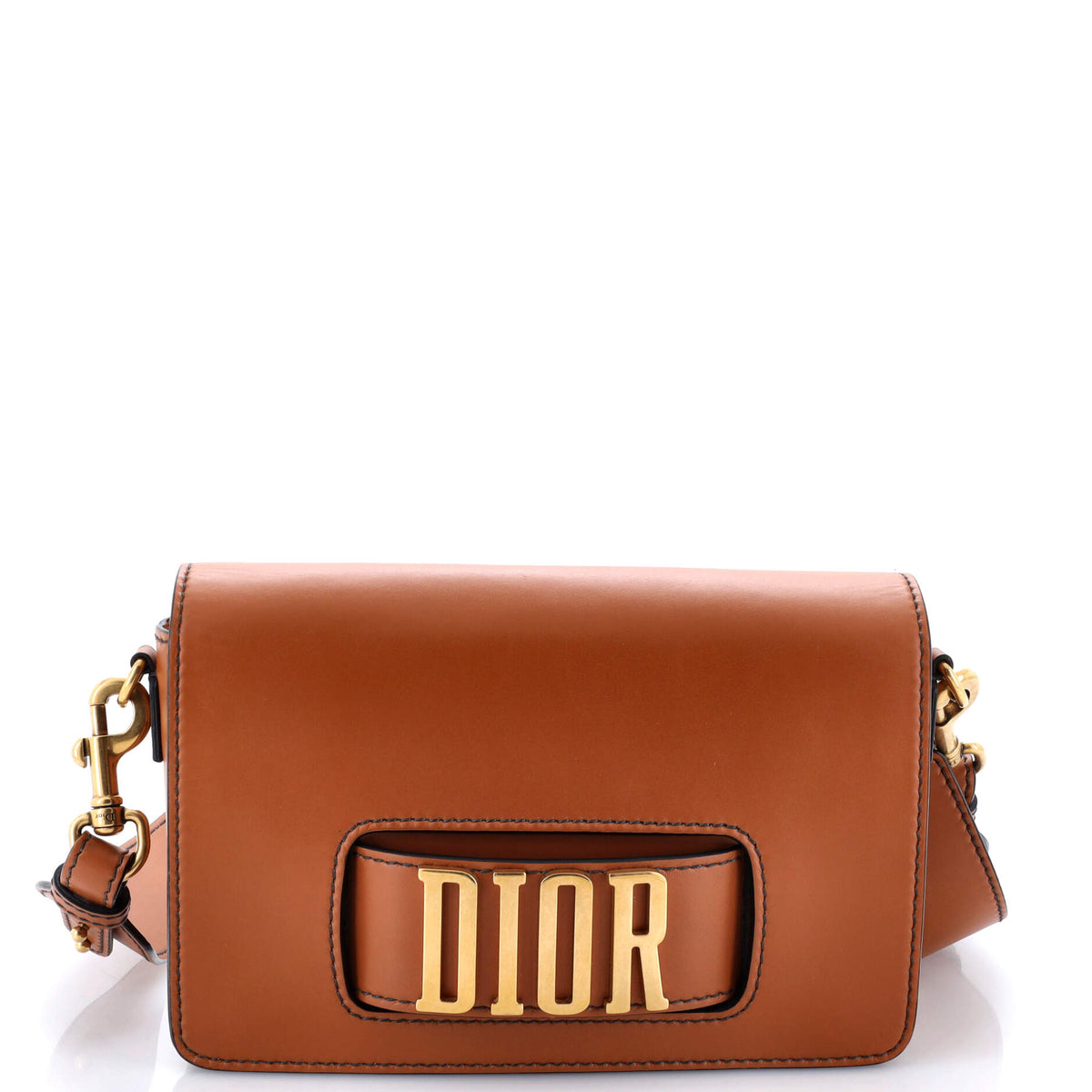 Christian Dior Dio(r)evolution Flap Bag Leather Medium
