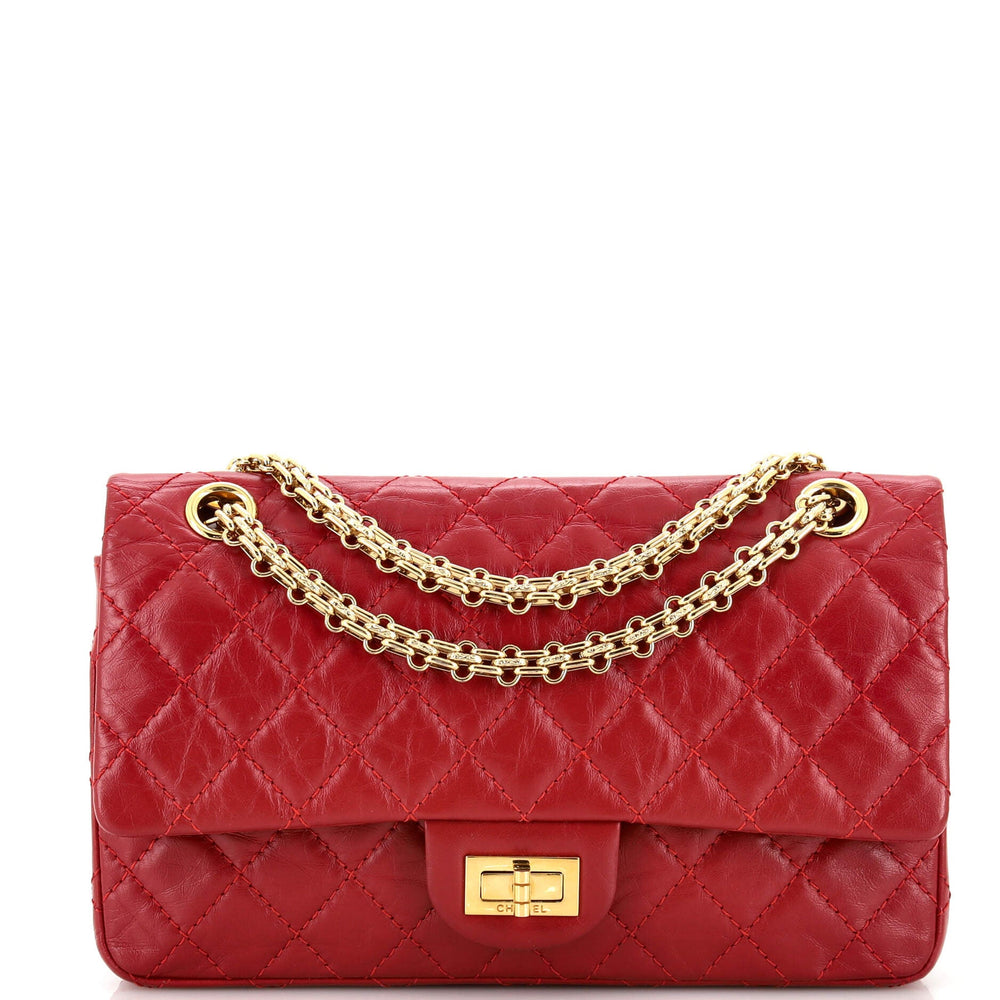 CHANEL Reissue 2.55 Flap Bag Quilted Aged Calfskin 225