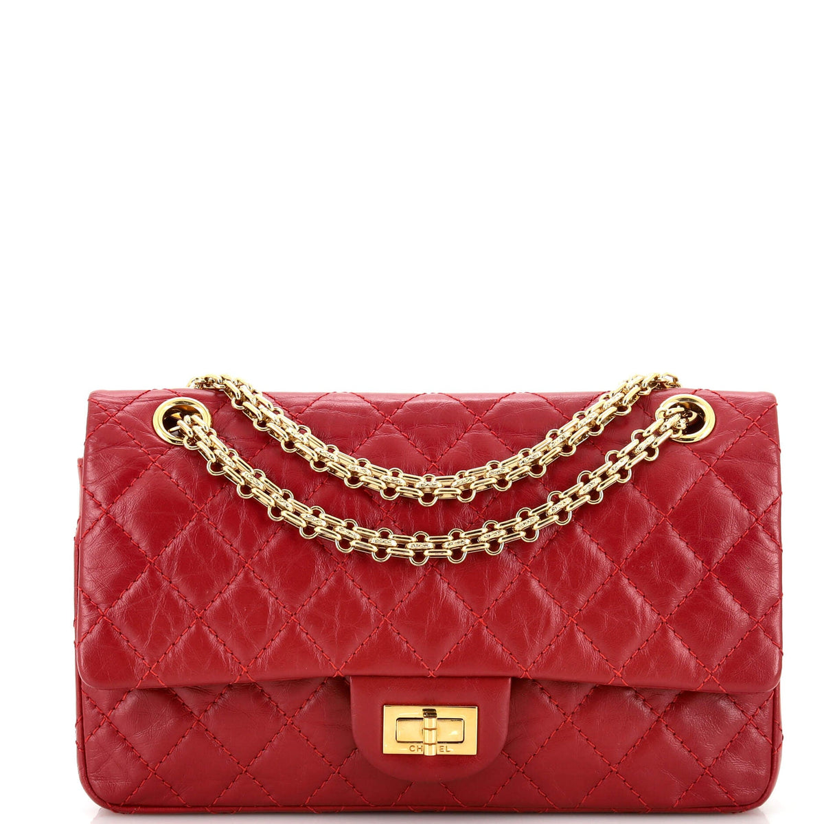 Chanel CHANEL Reissue 2.55 Flap Bag Quilted Aged Calfskin 225