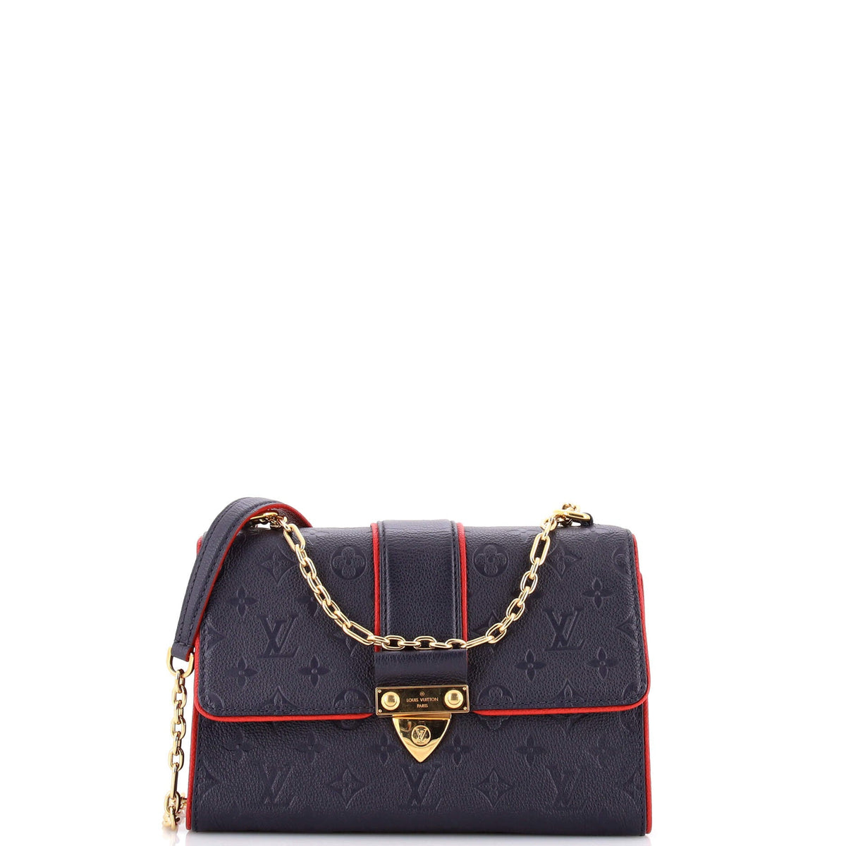 Louis Vuitton Saint Sulpice Handbag Monogram Empreinte Leather PM