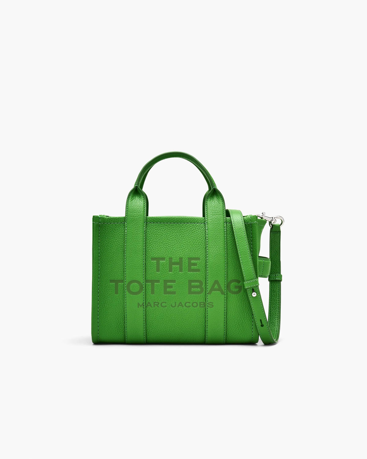 Marc Jacobs Marc Jacobs The Leather Small Tote Bag in Kiwi