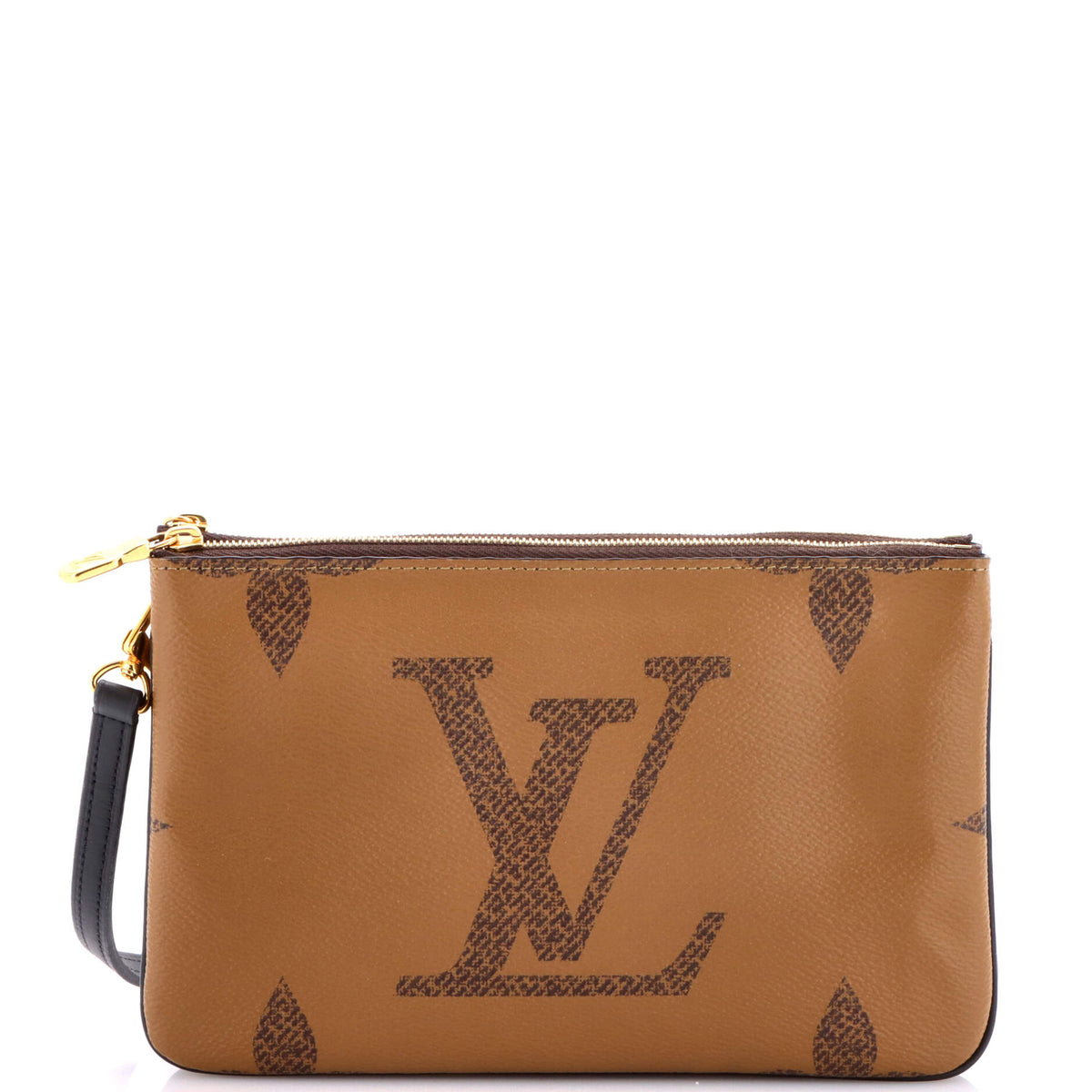 Louis Vuitton Double Zip Pochette Reverse Monogram Giant