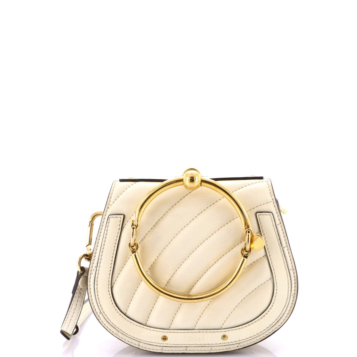 Chloe CHLOE Nile Crossbody Bag Quilted Leather Small