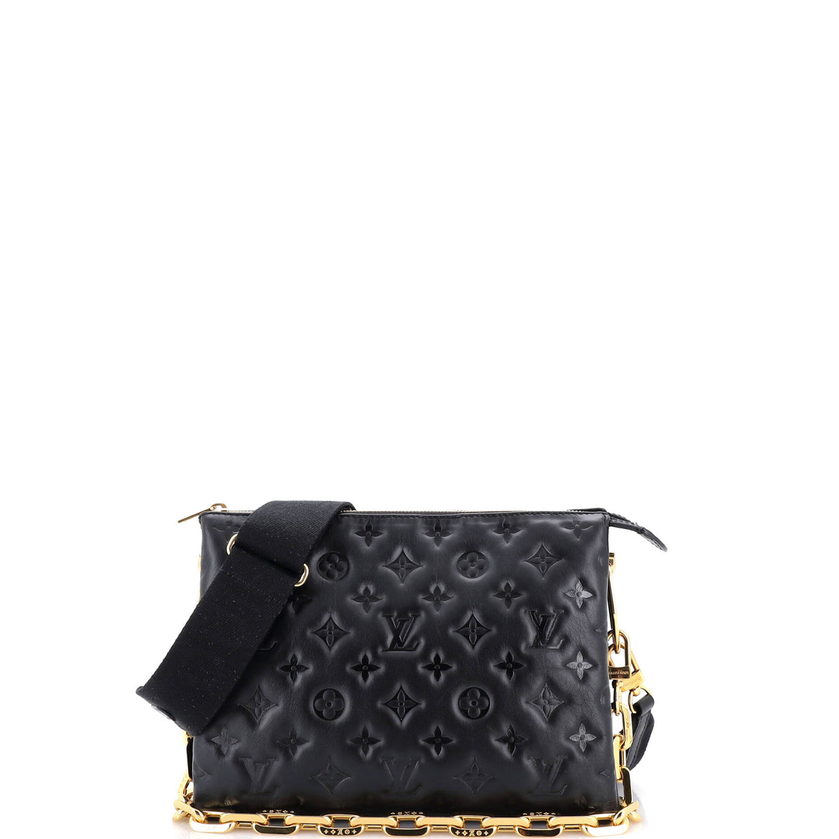 Louis Vuitton Coussin Bag Monogram Embossed Lambskin PM